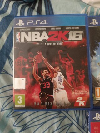 Lote 3 Juegos PS4: FIFA 20, NBA 2K16, Horizon
