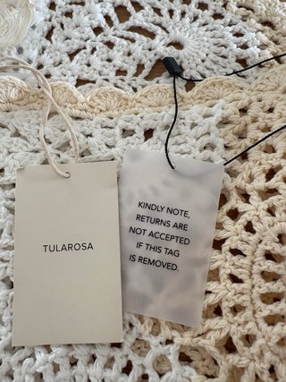 Vestido Tularose Skyler Crochet Talla M