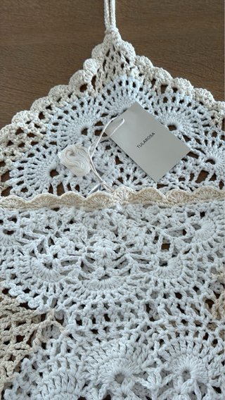 Vestido Tularose Skyler Crochet Talla M