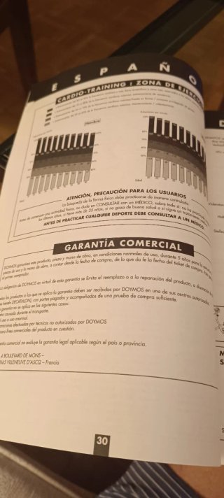 Bicicleta Estática Domyos WM 160
