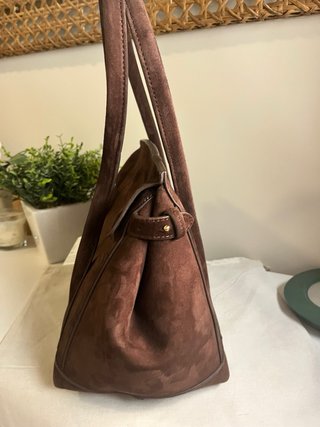 Bolso Piel Zara Marrón Nuevo