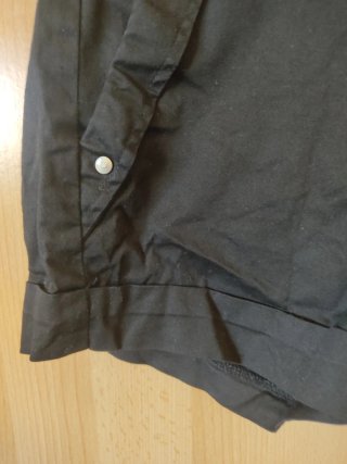 Pantalón corto negro mujer