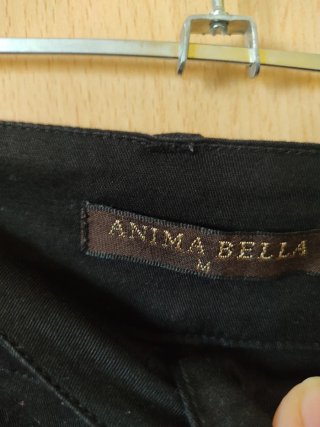 Pantalón corto negro mujer
