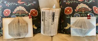 Libri riciclati per decorare casa e ufficio