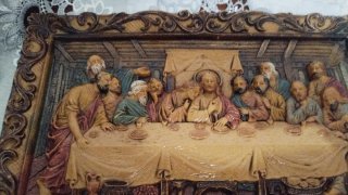 Quadro a Rilievo Ultima Cena Gesù