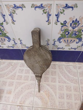 Antigüedad fuelle de madera