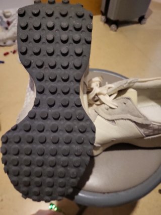 Deportivas mujer beige y gris
