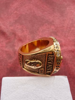 Anello Lakers con zirconi