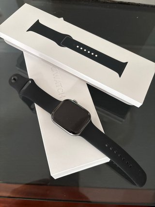 Apple Watch 46mm Plata Lunar Correa