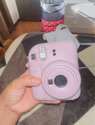 Fotocamera istantanea Fujifilm rosa + custodia