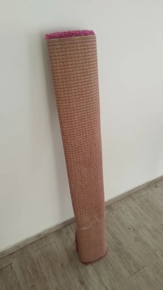 Alfombra HAMPEN rosa fucsia 133x195 cm