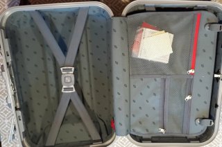 Maleta de cabina American Tourister azul
