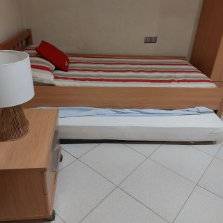 Habitación juvenil completa cama nido y escritorio