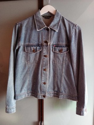 Cazadora vaquera mujer ZHIDA azul