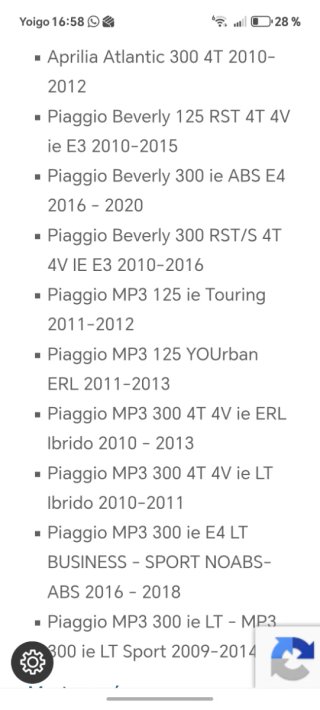 Estator Piaggio 642054 Original