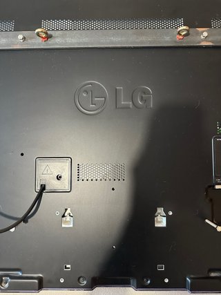 Televisión LG Negra