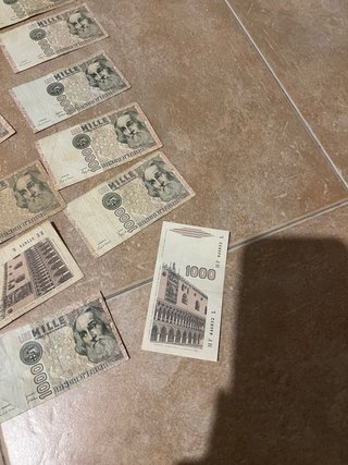 18 Banconote Lire Italiane 1000
