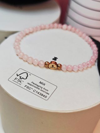 Pulsera TOUS cuarzo natural Rosa ajustable
