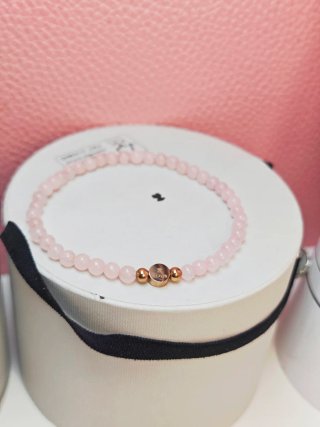 Pulsera TOUS cuarzo natural Rosa ajustable