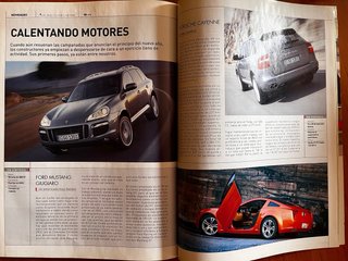 Revista Automóvil. Número 348. Enero 2007.