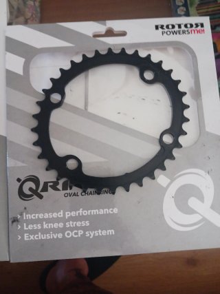 Platos Rotor Qrings 50/34 Ovalados Carretera