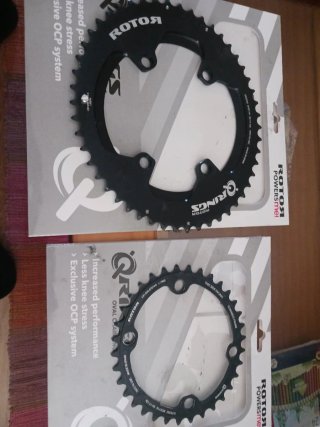 Platos Rotor Qrings 50/34 Ovalados Carretera