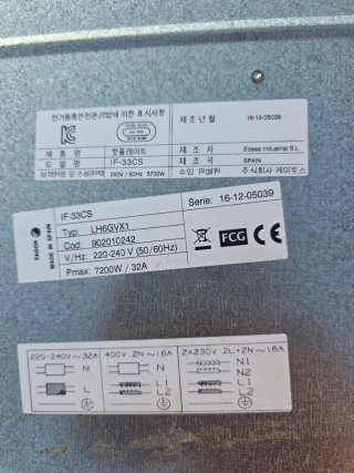 Placa Inducción Fagor 3 fuegos