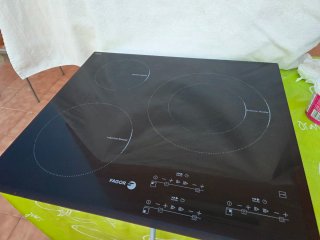 Placa Inducción Fagor 3 fuegos