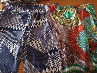 Lote 2 pantalones estampados talla única