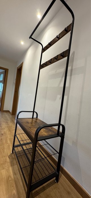 Mueble recibidor perchero y zapatero