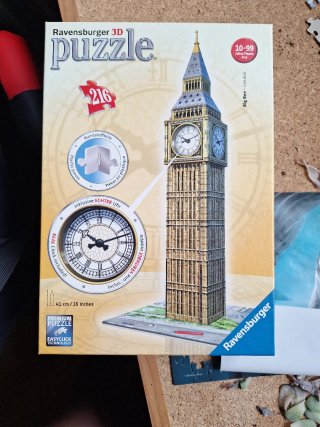 Puzzle 3D Ravensburger Big Ben - 216 piezas