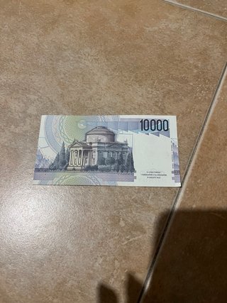 Banconota 10000 Lire Banca d'Italia
