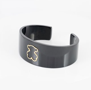Pulsera esclava Tous de Resina motivo en oro 18k