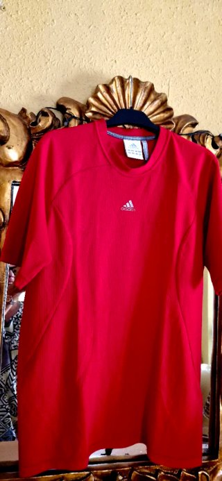 Camiseta Adidas Técnica Roja Unisex