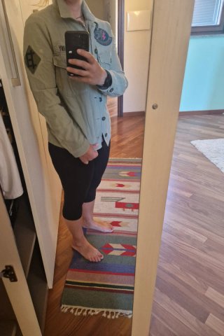 Giacca ZW Army Zara Verde Militare M