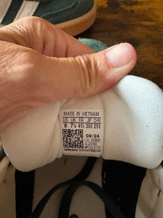 Zapatillas Adidas Samba Verde/Blanco
