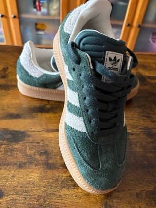 Zapatillas Adidas Samba Verde/Blanco