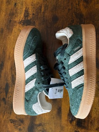 Zapatillas Adidas Samba Verde/Blanco