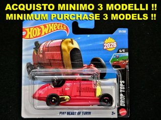 Hot Wheels Fiat Beast of Turin