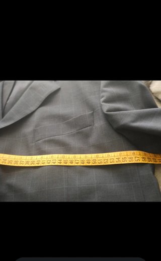 Traje Vintage Hombre Talla 58 Gris