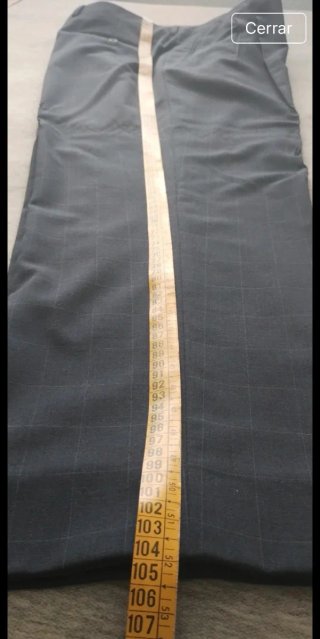 Traje Vintage Hombre Talla 58 Gris