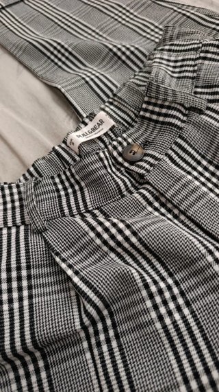 Pantalón mujer  pull bear Gris Talla S