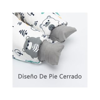 Mosebears saco bebé algodón orgánico invierno
