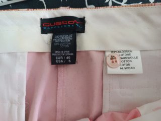 Elegante pantalón pirata Custo