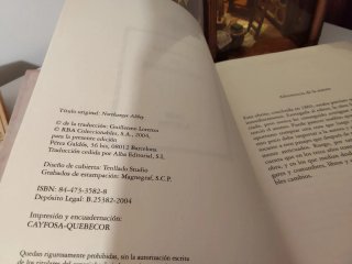 Libro abadía