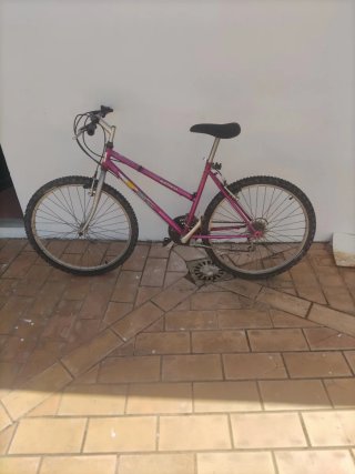 Bicicleta Montaña Morada Shimano