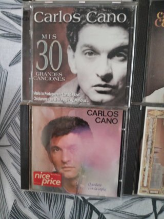Lote 9 CDs Carlos Cano