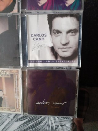 Lote 9 CDs Carlos Cano