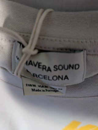 Camiseta Primavera Sound Pull&Bear Talla M