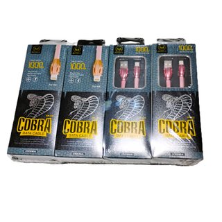 12 cavi USB rosa da 1m per iPhone/iPad con LED